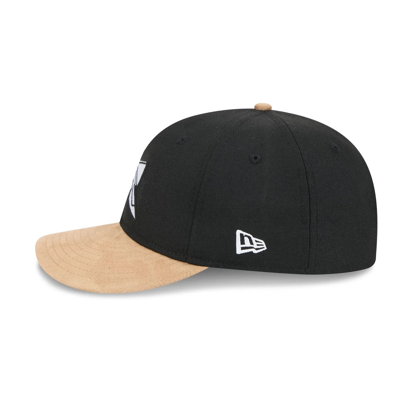 Essendon Bombers Hat - AFL 2025 Retro Contrast Suede 9Fifity Strapback Cap - New Era